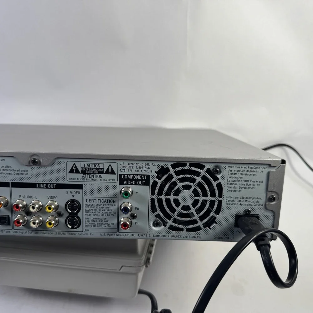 Sony RDR-GX300 Silver DVD Recorder VHS Combo‎ Player Record and Playback